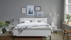 Beter Bed -Beter Bed Bed Ragnar met hoofbord hout wit 1