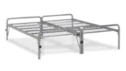 Bed Met Onderschuifbed Doppia -Beter Bed Bed onderschuifBed Doppia zilver 3