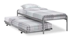 Bed Met Onderschuifbed Doppia -Beter Bed Bed onderschuifBed Doppia zilver 4
