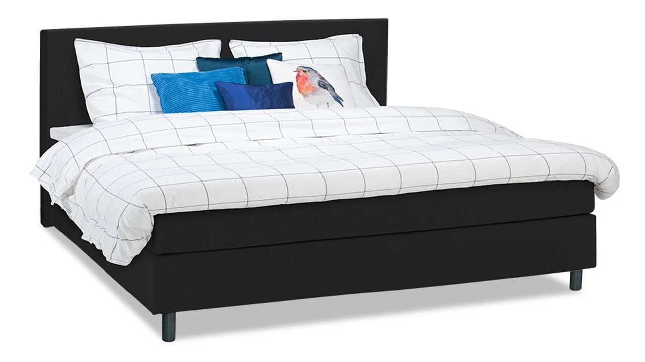 Box Lucca vlak met gestoffeerd matras Box Lucca Vlak Met Gestoffeerd Matras -Beter Bed Box Lucca vlak met gestoffeerd matras 1