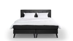Box Nottingham Met Gestoffeerd Matras -Beter Bed Box Nottingham met gestoffeerd matras zwart 4