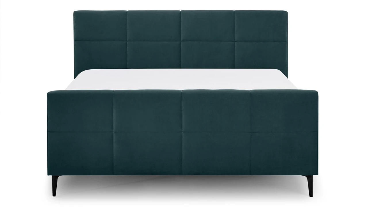 Boxspring Attraktiv Trendik vlak met gestoffeerd matras Karlsson Boxspring Attraktiv Trendik Vlak Met Gestoffeerd Matras -Beter Bed Boxspring Attraktiv Trendik vlak met gestoffeerd matras challenger teal 7