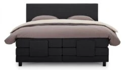 Karlsson Boxspring Autentik Tunn Verstelbaar Met Gestoffeerd Matras -Beter Bed Boxspring Autentik Tunn verstelbaar met gestoffeerd matras anthracite 7