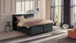 Karlsson Boxspring Autentik Vlak Met Gestoffeerd Matras
