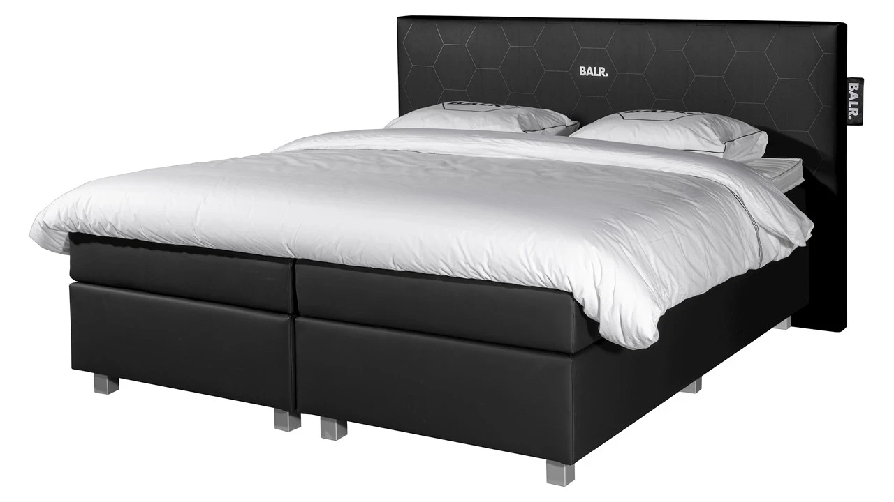 Boxspring BALR Experience vlak met gestoffeerd matras Boxspring BALR Experience Vlak Met Gestoffeerd Matras -Beter Bed Boxspring BALR Experience vlak met gestoffeerd matras neptun 1