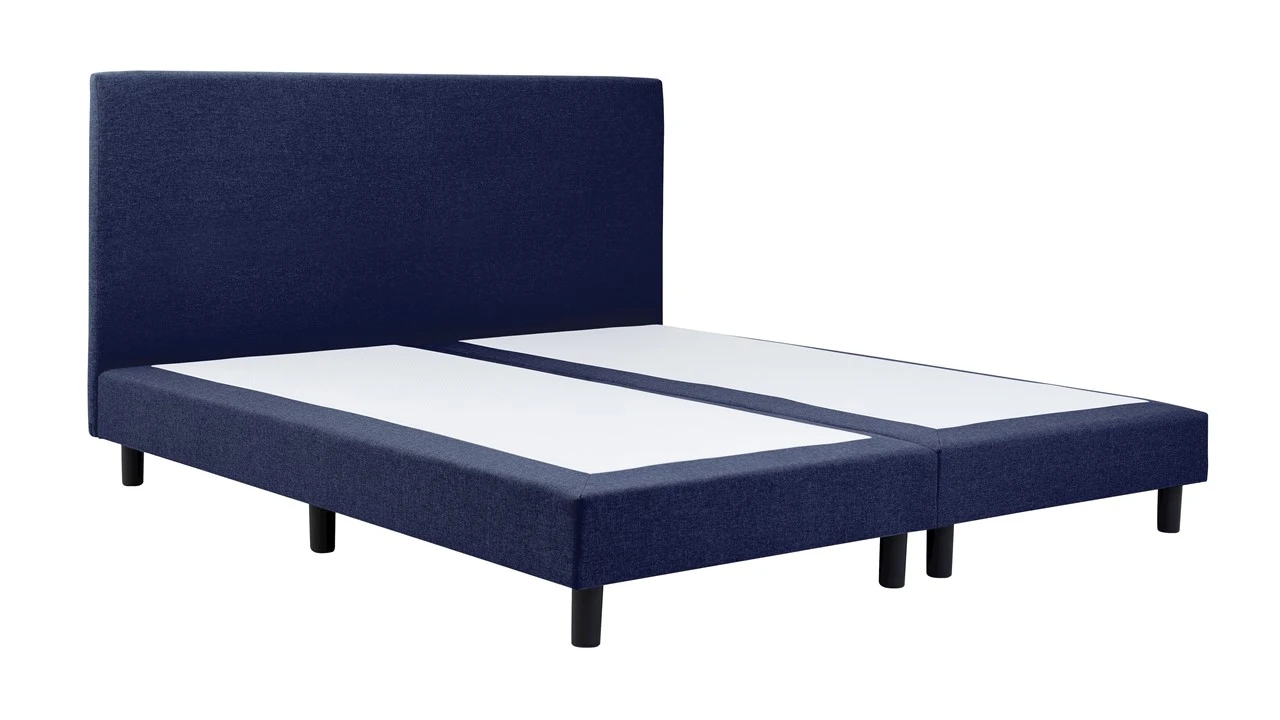 Boxspring Cisano vlak zonder matras Boxspring Cisano Vlak Zonder Matras -Beter Bed Boxspring Cisano vlak zonder matras blauw