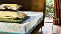 Boxspring Elite Cocoon Vlak Met Slow Motion 2 Matras 2 Boxspring Elite Cocoon Vlak Met Slow Motion 2 Matras -Beter Bed Boxspring Elite Cocoon vlak met Slow Motion 2 matras olijf 2