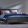 Boxspring Emerald Vlak Met Gestoffeerd Matras