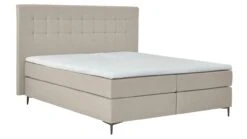 Boxspring Jade Vlak Met Gestoffeerd Matras -Beter Bed Boxspring Jade vlak met gestoffeerd matras khaki 6