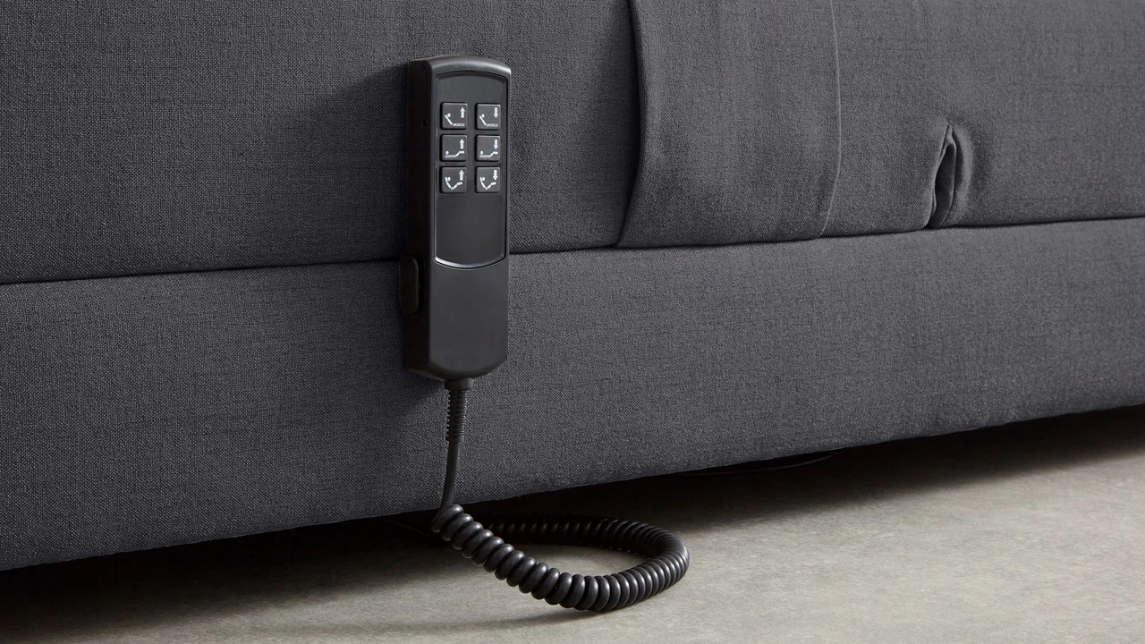 Boxspring Move verstelbaar met Silver Pocket deluxe Foam Boxspring Move Verstelbaar Met Silver Pocket Deluxe Foam -Beter Bed Boxspring Move verstelbaar met Silver Pocket deluxe Foam blauw 4