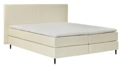 Boxspring Opal Vlak Met Gestoffeerd Matras -Beter Bed Boxspring Opal vlak met gestoffeerd matras ecru 6