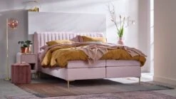 Boxspring Ruby Vlak Met Gestoffeerd Matras