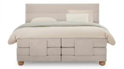 Karlsson Boxspring Solid Lina Verstelbaar Met Gestoffeerd Matras 7 Karlsson Boxspring Solid Lina Verstelbaar Met Gestoffeerd Matras -Beter Bed Boxspring Solid Lina verstelbaar met gestoffeerd matras naturel 7
