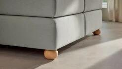 Karlsson Boxspring Solid Lina Vlak Met Gestoffeerd Matras -Beter Bed Boxspring Solid Lina vlak met gestoffeerd matras light grey 3