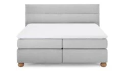 Karlsson Boxspring Solid Lina Vlak Met Gestoffeerd Matras -Beter Bed Boxspring Solid Lina vlak met gestoffeerd matras light grey 7