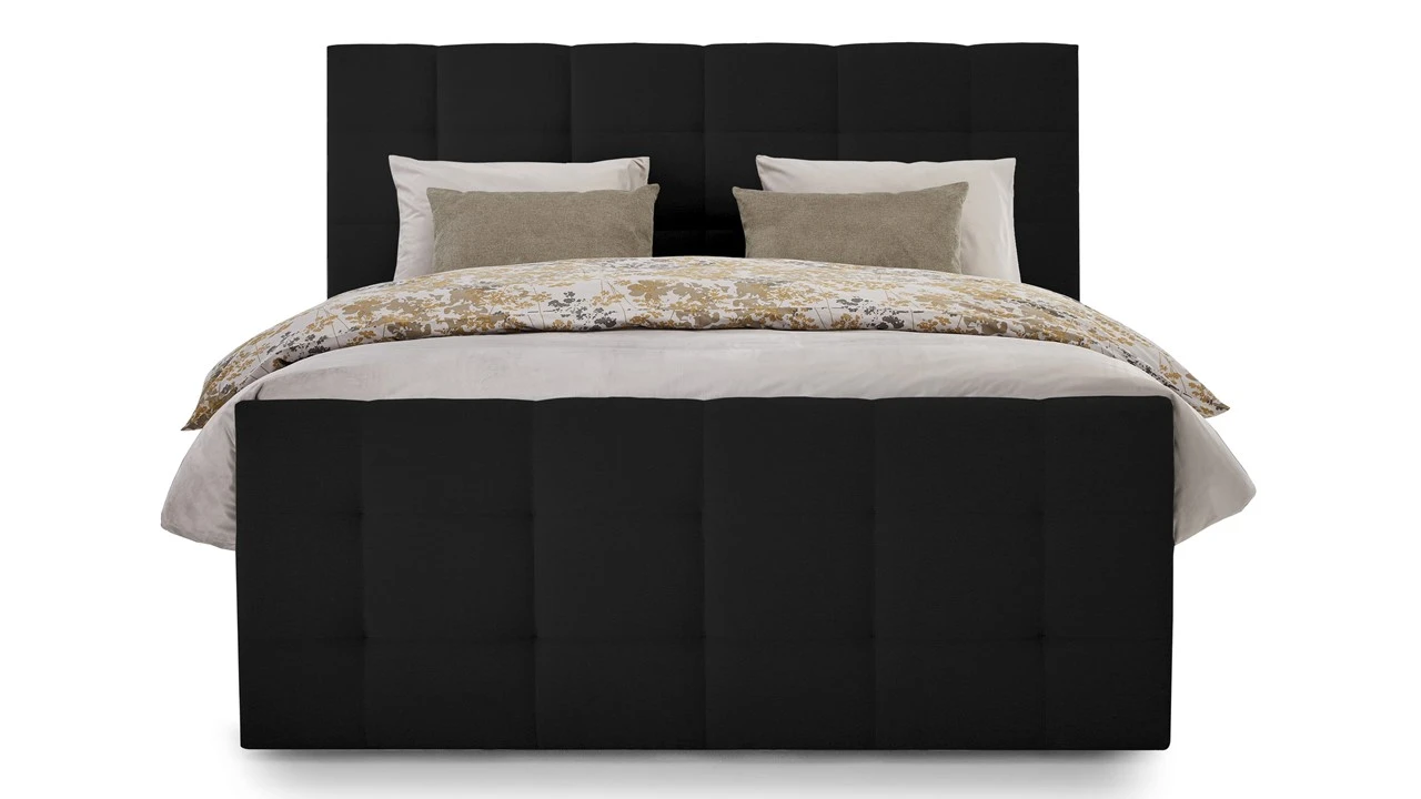 Boxspring Unik Varje vlak met Vildar Royal matras Karlsson Boxspring Unik Varje Vlak Met Vildar Royal Matras -Beter Bed Boxspring Unik Varje vlak met Vildar Royal matras black 5