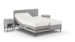 Boxspring Viggo Verstelbaar Met Silver Pocket Deluxe Foam Matras 4 Boxspring Viggo Verstelbaar Met Silver Pocket Deluxe Foam Matras -Beter Bed Boxspring Viggo verstelbaar met Silver Pocket Deluxe Foam matras oakland grijs 4