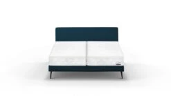 Boxspring Viggo Vlak Met Silver Pocket Deluxe Foam Matras -Beter Bed Boxspring Viggo vlak met Silver Pocket Deluxe Foam matras oakland blauw 5