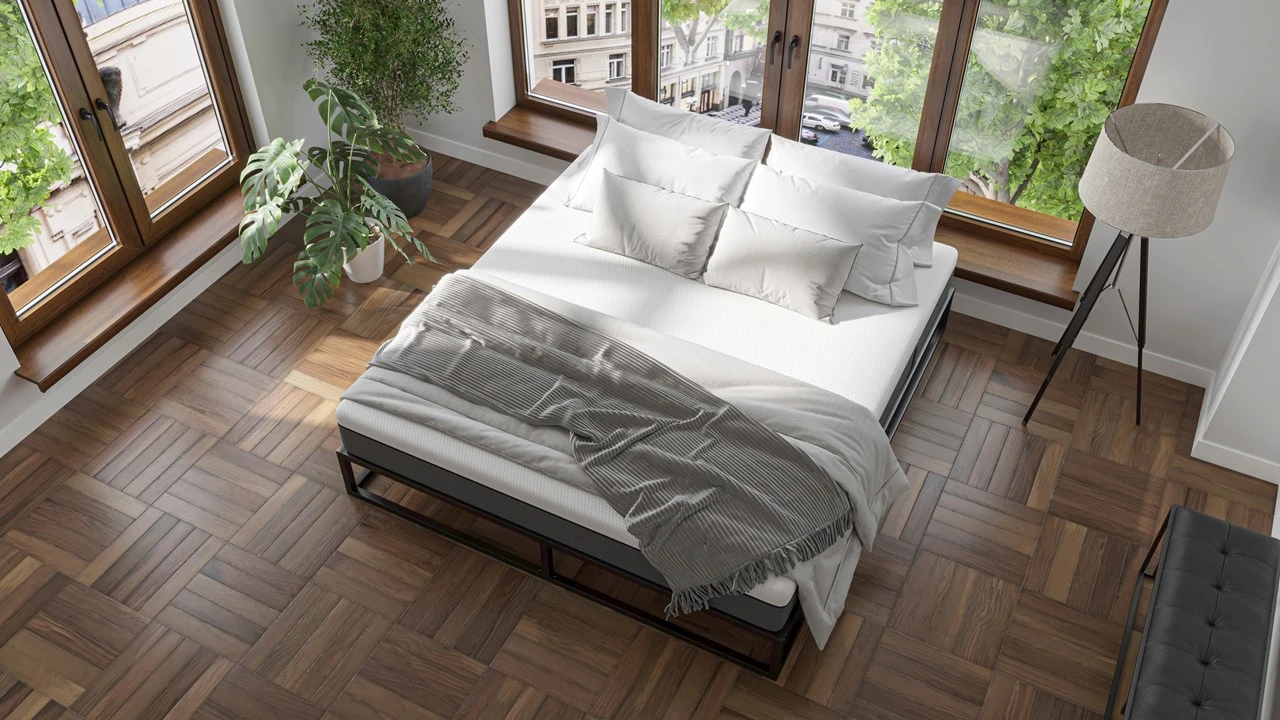 Emma Metal bed met Emma O2 medium matras Emma Metal Bed Met Emma O2 Medium Matras -Beter Bed Emma Metal bed met Emma O2 medium matras zwart 3