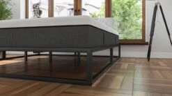 Emma Metal Bed Met Emma O2 Medium Matras 5 Emma Metal Bed Met Emma O2 Medium Matras -Beter Bed Emma Metal bed met Emma O2 medium matras zwart 5