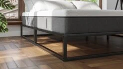 Emma Metal Bed Met Emma O2 Medium Matras 6 Emma Metal Bed Met Emma O2 Medium Matras -Beter Bed Emma Metal bed met Emma O2 medium matras zwart 6