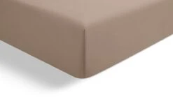 Hoeslaken Beter Bed Select Biologisch Perkal Matras -Beter Bed Hoeslaken Biologisch perkal matras taupe 3