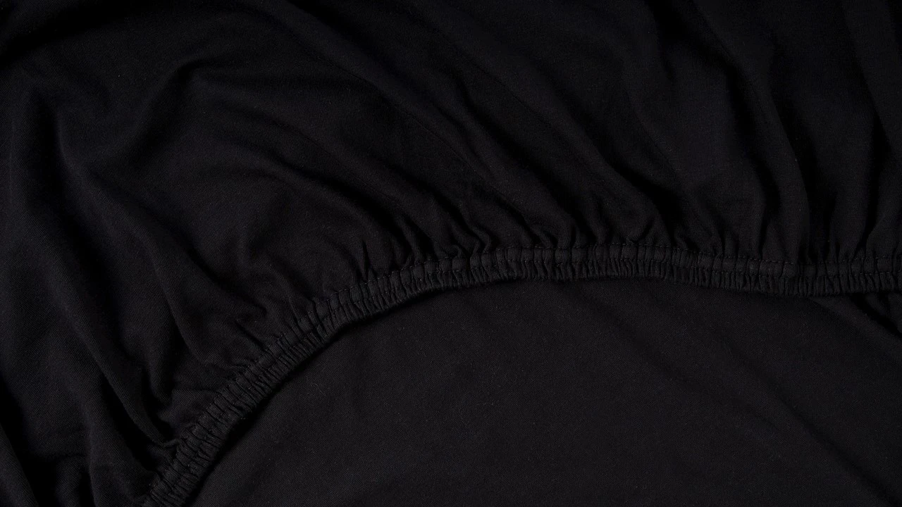 Hoeslaken Cinderella Jersey topmatras Hoeslaken Cinderella Jersey Topmatras -Beter Bed Hoeslaken Jersey topmatras zwart 2