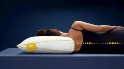 Hoofdkussen Silvana Comfort Geel -Beter Bed Hoofdkussen Silvana Comfort Geel 2