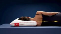 Hoofdkussen Silvana Comfort Rood -Beter Bed Hoofdkussen Silvana Comfort Rood 2