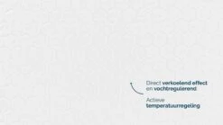 Kussensloop B Bright Extra Koel 2 Kussensloop B Bright Extra Koel -Beter Bed Kussensloop B Bright PCM Cooling wit 2