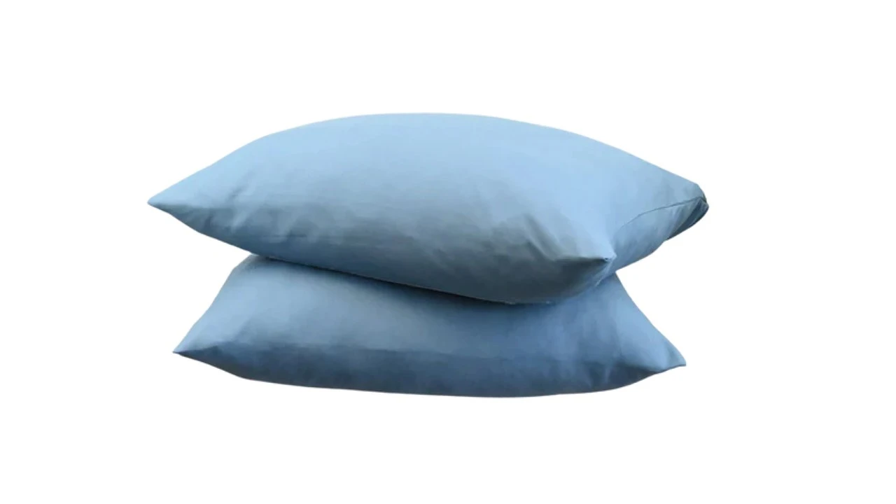 HappyBed Bluestone -kussensloop (set van 2 stuks) HappyBed Bluestone -kussensloop (set Van 2 Stuks) -Beter Bed Kussensloop Bluestone set van 2 stuks blauw