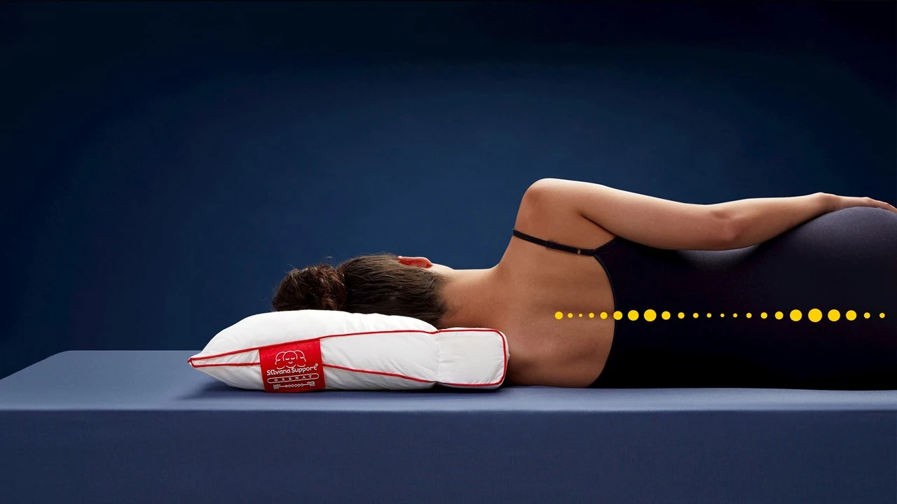 Neksteunkussen Silvana Support Grenat Neksteunkussen Silvana Support Grenat -Beter Bed Neksteunkussen Silvana Support Grenat 2