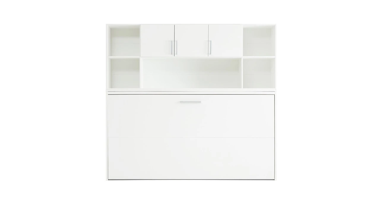 Opklapbed Albero met bovenbouw Opklapbed Albero Met Bovenbouw -Beter Bed Opklapbed Albero met bovenbouw wit 10