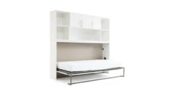 Opklapbed Albero Met Bovenbouw 4 Opklapbed Albero Met Bovenbouw -Beter Bed Opklapbed Albero met bovenbouw wit 4