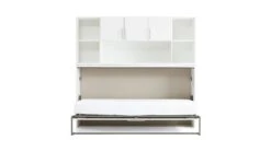 Opklapbed Albero Met Bovenbouw 5 Opklapbed Albero Met Bovenbouw -Beter Bed Opklapbed Albero met bovenbouw wit 5