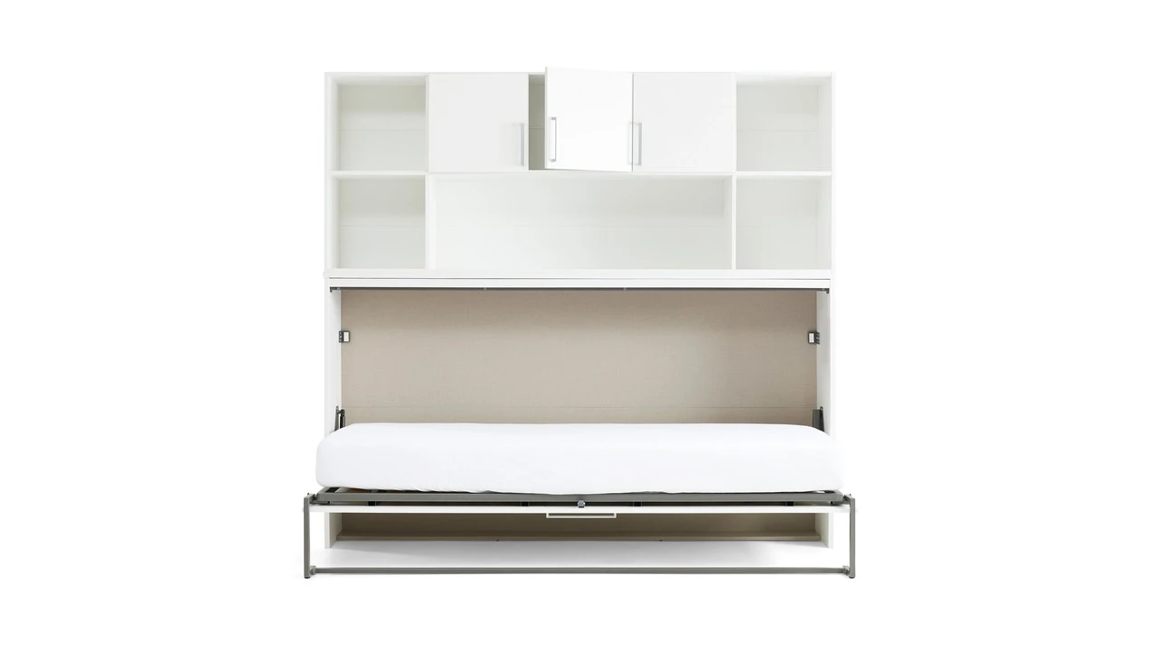 Opklapbed Albero met bovenbouw Opklapbed Albero Met Bovenbouw -Beter Bed Opklapbed Albero met bovenbouw wit 6