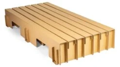 Paper Bed Met Easy Pocket Matras 6 Paper Bed Met Easy Pocket Matras -Beter Bed Paper Bed met Easy Pocket matras bruin 6