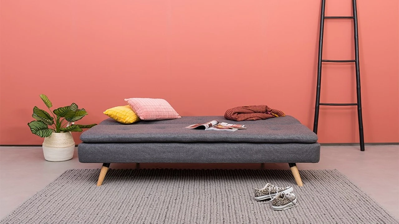 Slaapbank Maine Slaapbank Maine -Beter Bed Slaapbank Maine antraciet 1