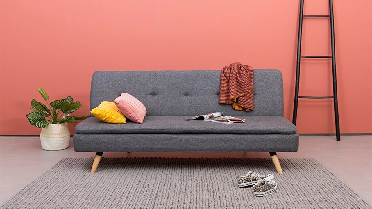 Slaapbank Maine Slaapbank Maine -Beter Bed Slaapbank Maine antraciet